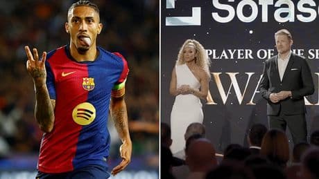Raphinha scoops two prizes at inaugural Sofascore Player of the Season Awards... but which star won the Premier League's top gong?