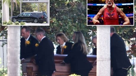 Hulk Hogan laid to rest in private funeral, surrounded by family, celebrity friends