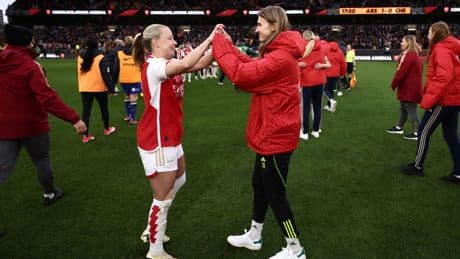 Vivianne Miedema and partner Beth Mead ‘will not be friends’ during Women’s Euro 2025 clash