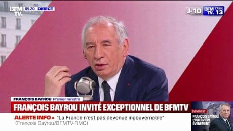 Aide à mourir: François Bayrou affirme qu'il "s'abstiendrait" s'il devait voter le texte