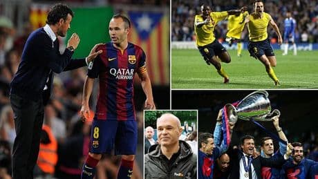 Andres Iniesta reveals the secret to Luis Enrique's success as he bids to end PSG's Champions League hoodoo - and opens up on THAT goal against Chelsea at Stamford Bridge