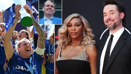 Serena Williams' husband Alexis Ohanian buys an 8% stake in Chelsea Women - with WSL champions now valued at £245m following Reddit co-owner's investment
