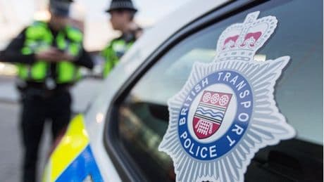 Appeal after man attacked with metal pole at train station