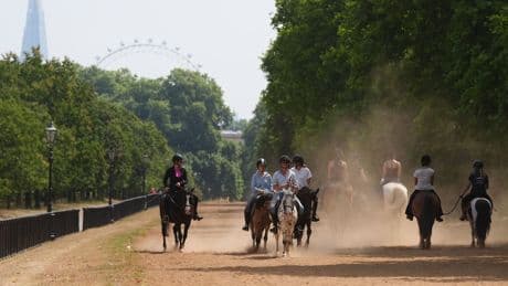 UK records hottest day of year so far - as 40C highs close schools in Europe