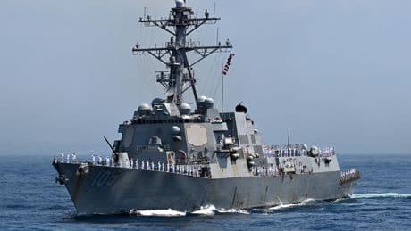 Umstrittene Durchfahrt: US-Zerstörer fordert chinesische Gebietsansprüche heraus