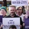 River City stars protest against cancellation at Holyrood