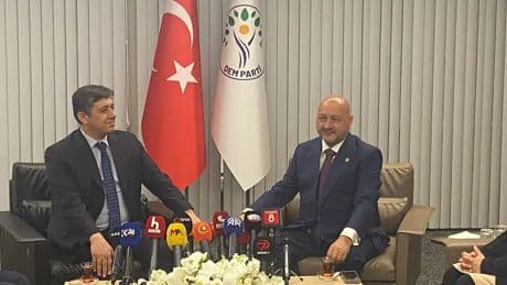 AKP'den DEM Parti'ye bayram ziyareti