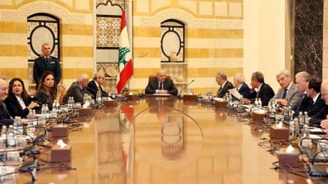 Lebanese Shiite ministers walk out of Cabinet meeting over Hezbollah disarmament plan