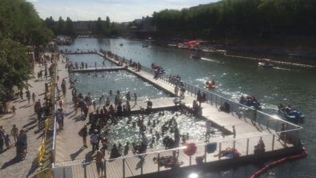 Pariser dürfen bald in der Seine schwimmen