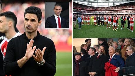 Mikel Arteta challenges Arsenal's board to 'do what they need to do' in the transfer market to become champions next season as Gunners boss reveals 'four or five' will leave