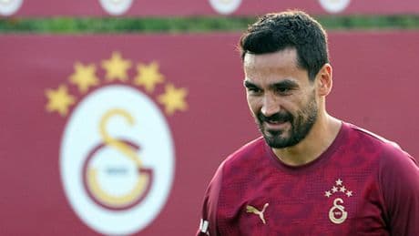 İlkay Gündoğan, Galatasaray ile ilk antrenmanına çıktı