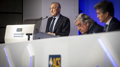 ACS gana 450 millones en el primer semestre, un 8% más, apoyado en su filial Turner
