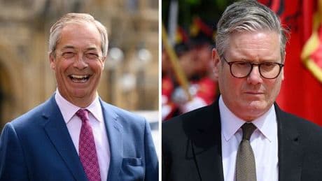 Bombshell poll as Labour voters turn to Nigel Farage in hammer blow for Keir Starmer