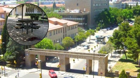 Los testigos del apuñalamiento en el campus de Zaragoza hablan alto y claro: "Hemos visto a la Policía correr a toda leche"
