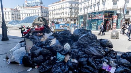 Las huelgas de basura, declaradas Bien de Interés Cultural