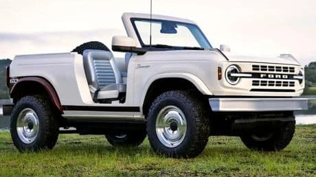 Ford celebra i 60 anni di Bronco alla Monterey Car Week. A Pebble Beach svelata versione Roadster Concept