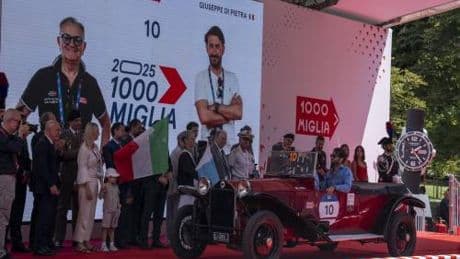 Al via la 1000 miglia 2025