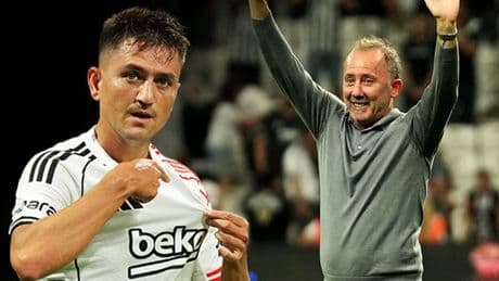 Beşiktaş'ta Cengiz Ünder galibiyeti kurtardı! Sergen Yalçın'ın sözleri akıllara geldi