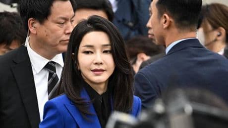 Detienen a la ex primera dama surcoreana Kim Keon-hee por presunta corrupción