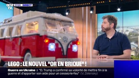 Lego: "Ça attire les convoitises et ça devient de l'or en plastique", affirme Arnaud Jean-Pierre, fondateur de Brikland.fr