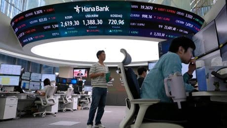 Asian shares climb and oil prices jump more than $1.20 on report Israel may attack Iran