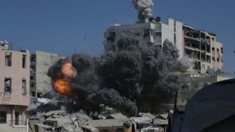 Israel ramps up strikes on Gaza City and hospital says at least 32 are dead
