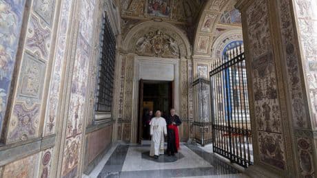 See inside the pope's official residence, an expansive apartment with nearly a dozen rooms