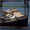 Sunken Bayesian superyacht raised from seabed near Sicily