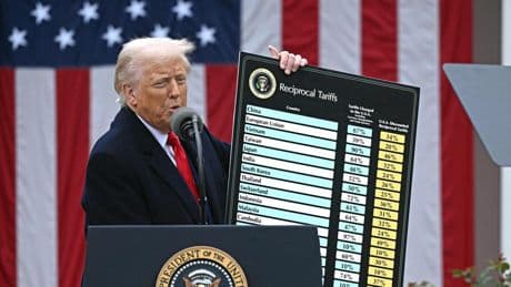 Un tribunal comercial federal declara ilegales los aranceles recíprocos globales de Trump