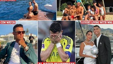 Cristiano Ronaldo's tough time in Saudi Arabia as he considers swift exit: Ex-Man Utd star earns ridiculous £164MILLION wage, lives life of luxury with WAG Georgina Rodriguez... but one thing is missing