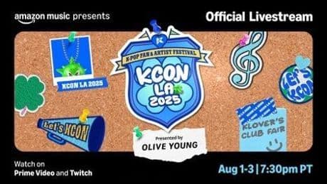Amazon Music Set To Exclusively Livestream KCON LA 2025