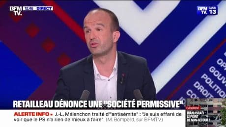 Interdiction des réseaux sociaux aux moins de 15 ans: cette proposition "est à côté de la plaque", estime Manuel Bompard (LFI)