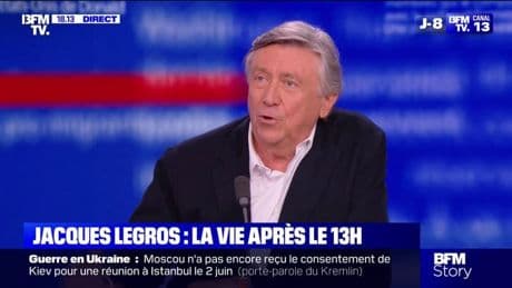 "C'était mon choix": Jacques Legros revient sur son rôle de joker du "13 heures" de TF1 derrière Jean-Pierre Pernaut
