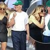 Pregnant Sophie Habboo and Jamie Laing put on a loved-up display as they step out in Soho to film fun project