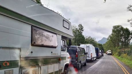 Fury as 'lovely beach' becomes 'no-go area' after campervan invasion