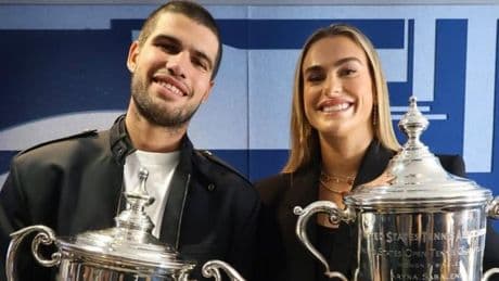 El viral descuido de Sabalenka con Alcaraz: "Son las 9, no te preocupes"