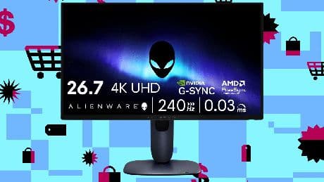 Alienware’s AW2725Q 4K OLED gaming monitor is down to its lowest price ever at Amazon