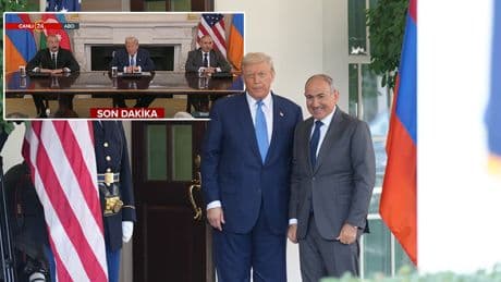 Paşinyan ve Aliyev Beyaz Saray'da... Tarihi zirvede barış masası: Taraflar anlaştı