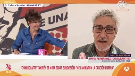 David Fernández, el &#039;Chikilicuatre&#039;, recuerda su paso por Eurovisión: &quot;Votaba el público y eligió la risa&quot;