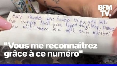 En Floride, une fillette retrouve une bouteille jetée à la mer sept ans plus tôt à 7.500 kilomètres de là