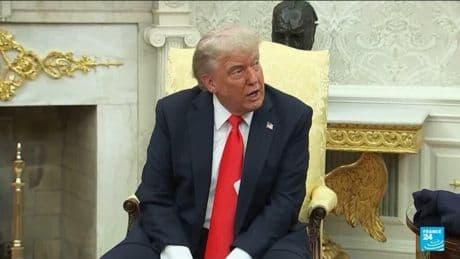 US may slap sanctions on both Russia and Ukraine, Trump says