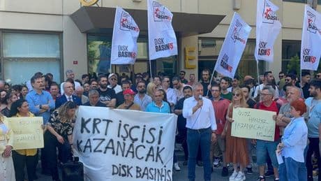 KRT emekçileri eylemlerinin 5’inci gününde