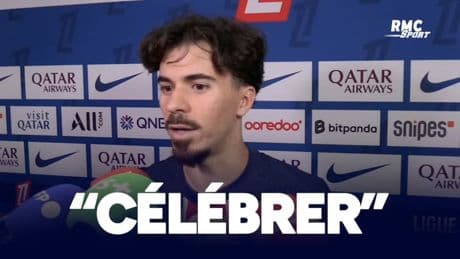 PSG 3-1 Auxerre : "Célébrer c'est maintenant" savoure Vitinha