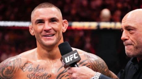 Dustin Poirier, excampeón de UFC, sobre un combate entre Topuria y Makhachev: &quot;El tamaño marca la diferencia&quot;