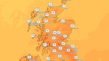 How hot will Scotland get this week as UK set for another summer heatwave?