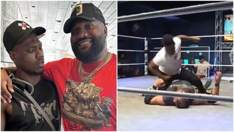 Otro escándalo en Kick: un 'streamer', hijo de una leyenda de la UFC, casi acaba con la vida de un luchador en directo