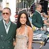 Brad Pitt looks more loved-up than ever with glamorous girlfriend Ines de Ramon as she sweetly fixes his scarf on the red carpet at F1: The Movie premiere in London
