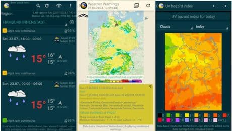 Offiziell gut: Mit dieser Gratis-App sehen Sie das Wetter wie die Behörden
