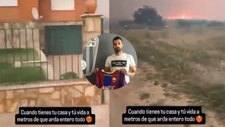 Los tensos momentos del exfutbolista Murci en León: "Tu casa y tu vida a metros de que arda todo"