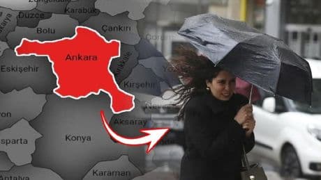 SON DAKİKA | Meteoroloji'den Ankara ve Konya için "turuncu" uyarı: Saat 16:00'da başlıyor!